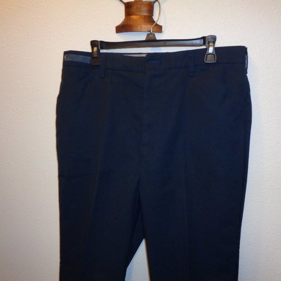 DURABLE Press Men's Blue Uniform Pants Size 36 - Picture 3 of 10